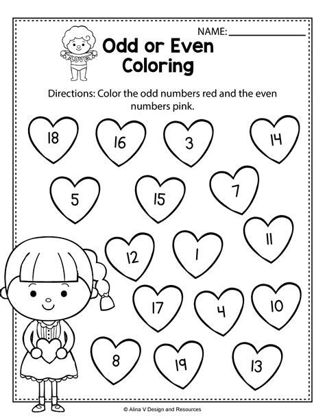 printable odd and even worksheets.